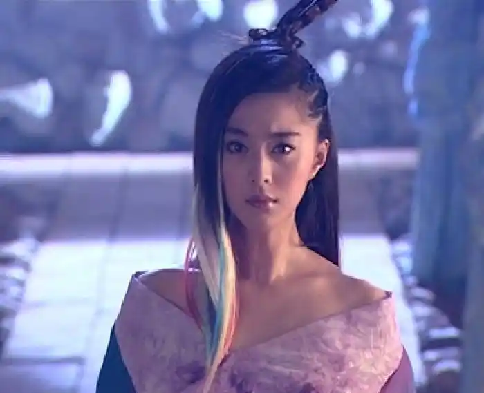 小鱼儿与花无缺中,范冰冰演的铁心兰有7个扮相,其中5套衣服都是抑字