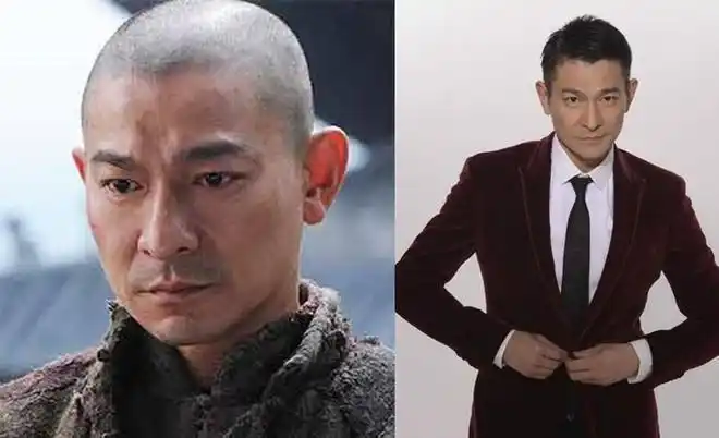 又到慈善事业,刘德华的正能量感染了很多人,光头形象的刘德华诠释了