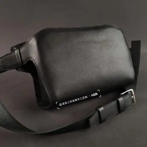 实用包包试做一只黑色男款腰包