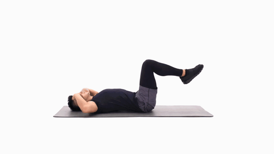 一组腹肌训练,每次15分钟,帮你练出腹肌,马甲线,男女通用!