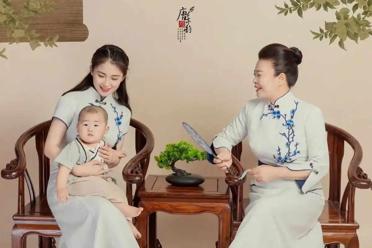 全家福.三代人 三个姓 燕郊儿童摄影全家福#亲子照 #儿童摄 - 抖音