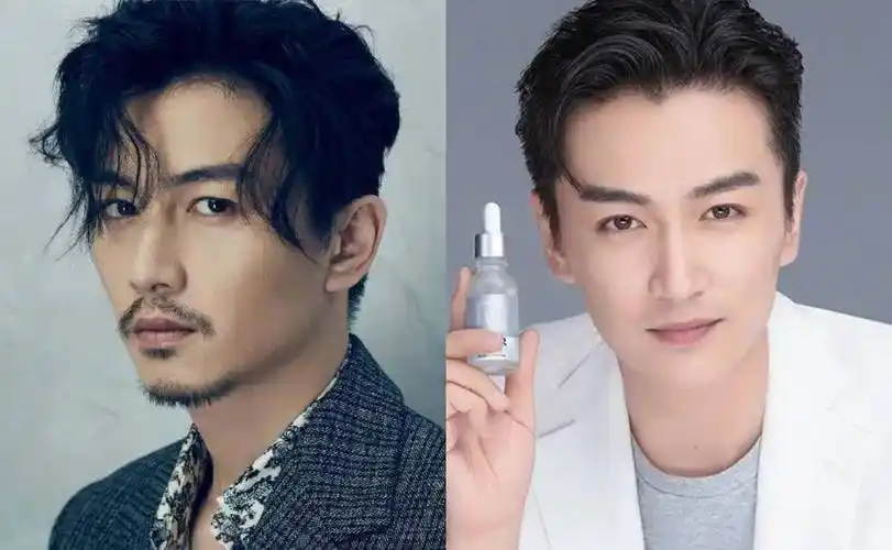 陈晓留起胡子的造型更能展现出男人时尚的一面,他的胡子造型显得很有