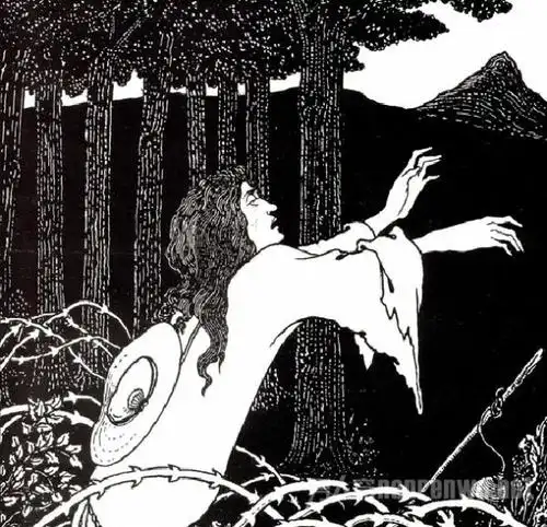 艺术天长比亚兹莱的作品是黑白艺术中最经典的