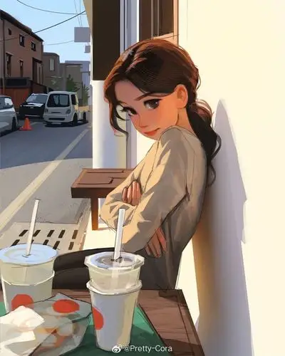 samyang手绘精致女孩