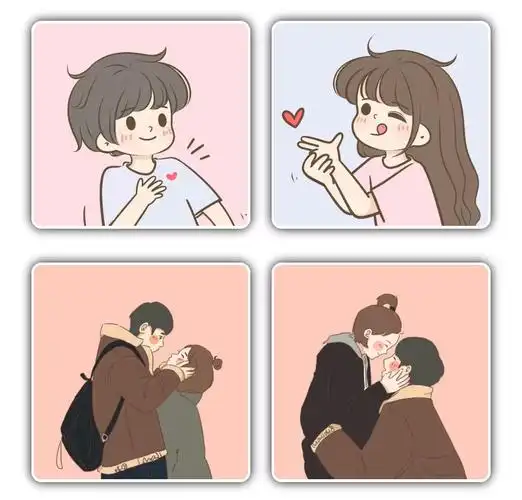 背景图无水印,适合情侣的背景图,恋人背景图,情侣朋友圈背景图一对