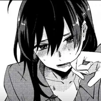 黑白动漫女头 望喜~78_卡通动漫头像_我要个性网