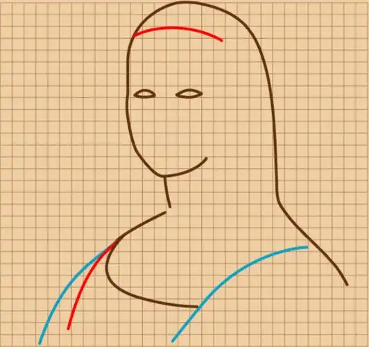 蒙娜丽莎怎么画