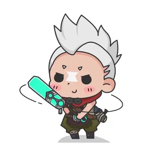 lol 英雄联盟 q版 萌萌哒 系列套图 游戏 美图 艾克