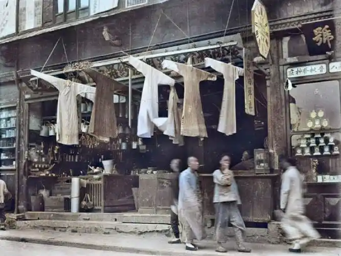 彩色老照片带你回忆上世纪30年代的老上海