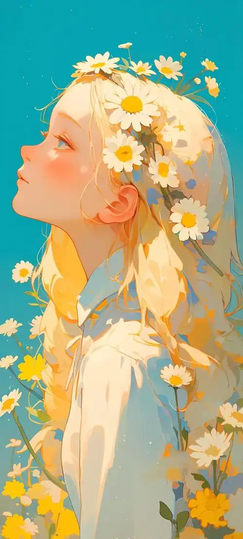 手机壁纸简约干净ins风人物头像壁纸高清原图