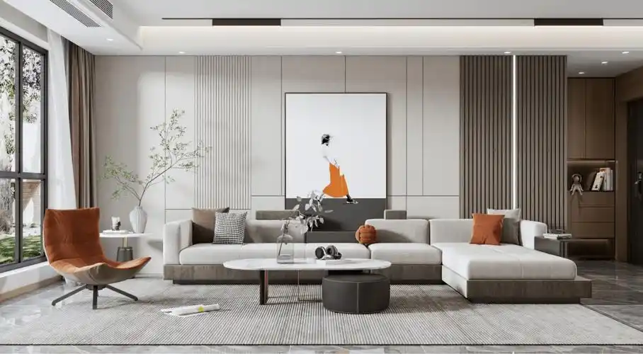 2022年最新沙发背景墙设计,100款