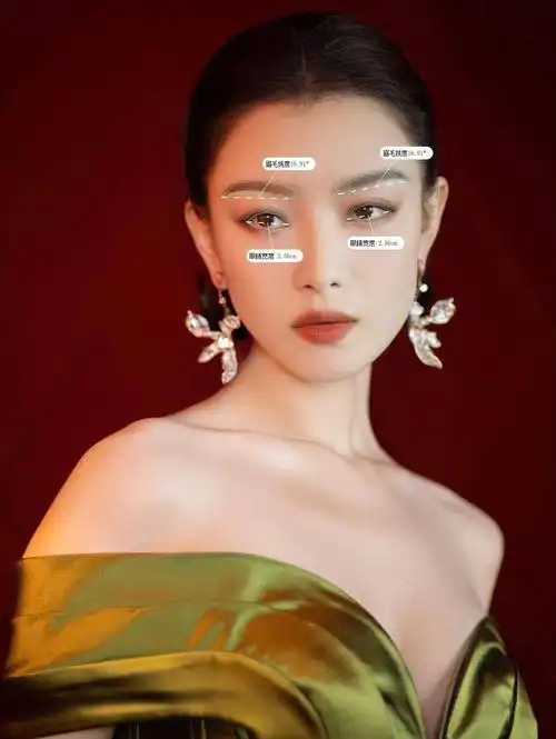 面部分析倪妮美在哪里