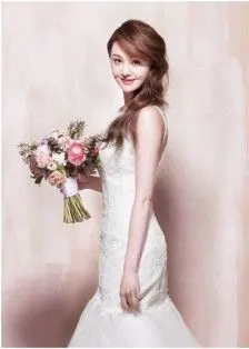 郑爽花仙子韩式唯美婚纱照
