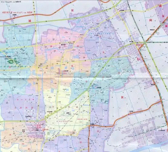 地图集锦/松江区