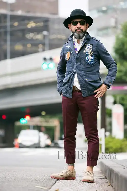 不"抓马"更有型!早秋日本型男街拍合辑