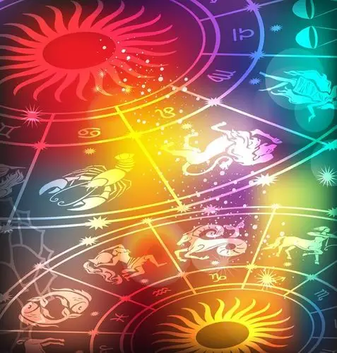 梦幻星座背景图片