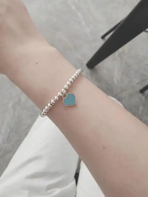 tiffany爱心手链