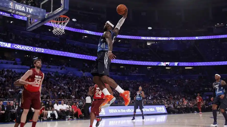 nba全明星,篮球,詹姆斯,灌篮桌面壁纸