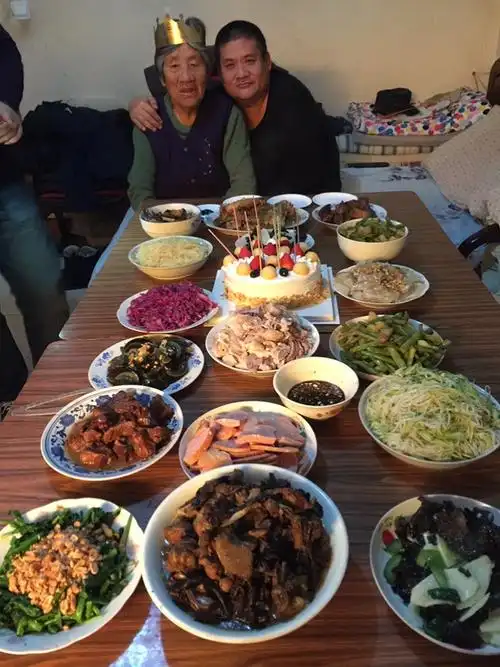 老娘生日家庭宴会2016年12月7日