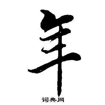 董其昌邵康节先生自署无名公传中年的写法