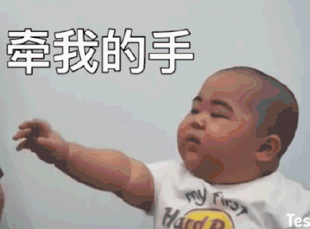 牵我的手 - 印尼小胖tatan动图表情包