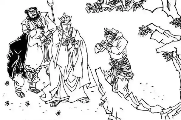 连环画西游记三打白骨精上