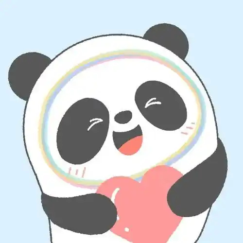 冰墩墩的微信头像