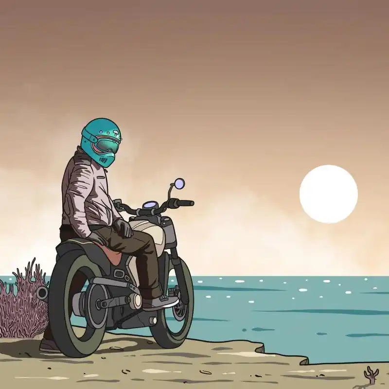 超级个性的机车男生头像 风格绝对独特～ 	 素材来源:envato 作者:qm