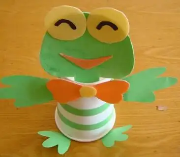 一次性奶茶纸杯的创意 手工制作小动物