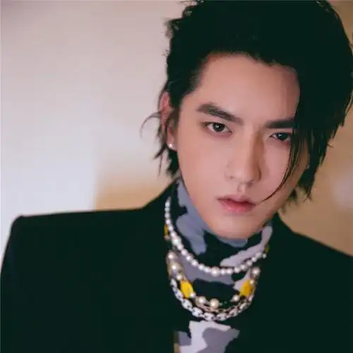 项链银骷髅蝴蝶陶瓷笑脸嘻哈潮项链rocky同款吴亦凡骰子男女项链男潮