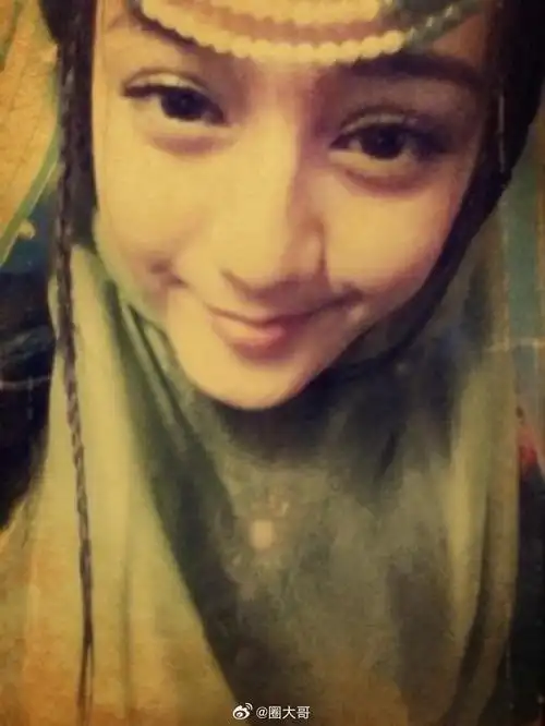 迪丽热巴风中奇缘时期旧照##迪丽热巴维姬自拍旧照