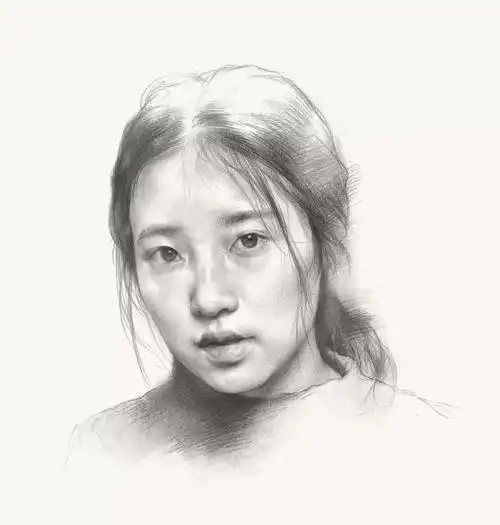 素描头像写生技巧(适合默写)_艺琪美术_零二七艺考