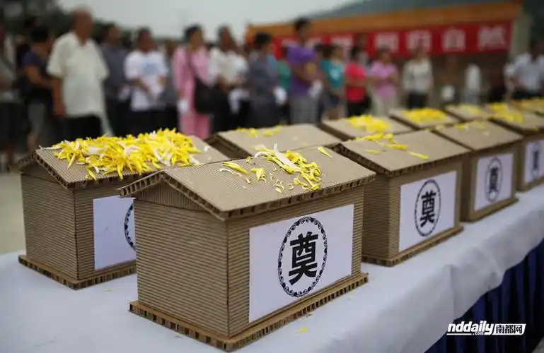 广东惠州52名逝者骨灰树葬