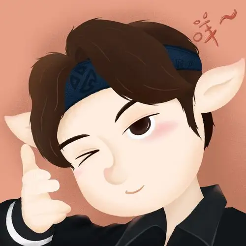 张艺兴的手绘小头像