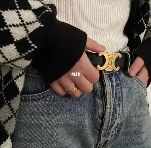 9693celine爆款凯旋门腰带 2.5cm