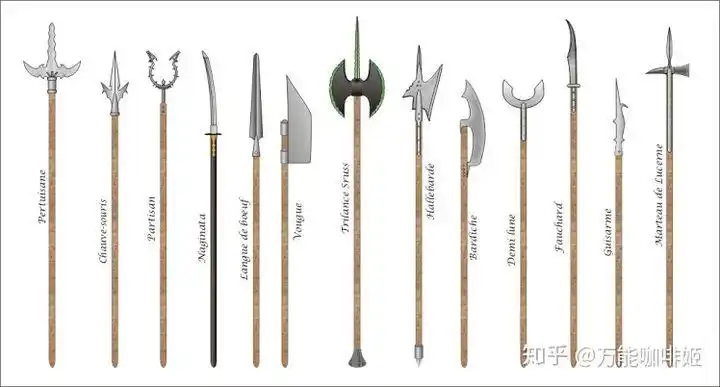 为什么中国古代兵器种类那么多,而国外的来来回回就那几样呢?