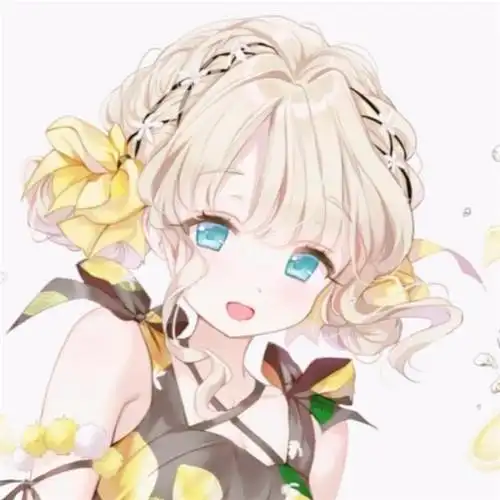 奔跑的00后保存于好的饰品甜美可爱二次元女生无水印动漫头像图片进入