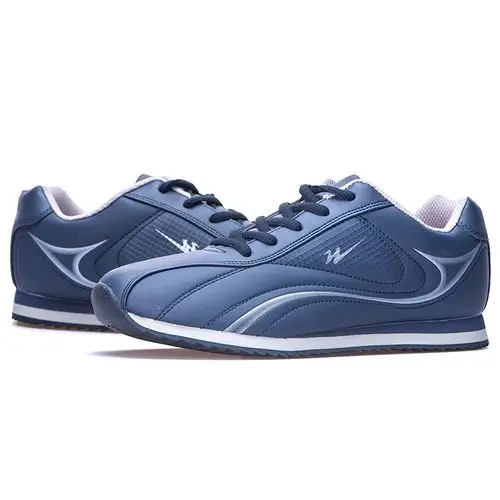 双星经典pu秋冬慢跑鞋舒适轻便情侣休闲运动鞋男鞋女鞋皮面旅游鞋