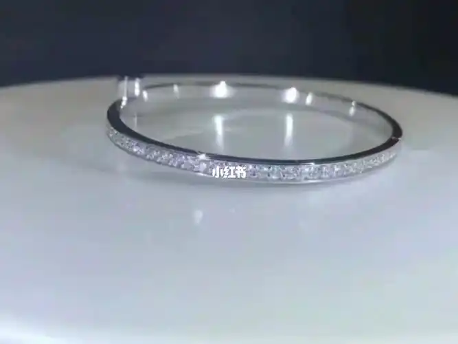 18k金  #t手镯  #钻石手镯