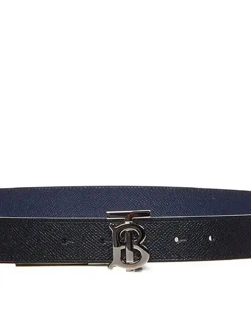 burberry 男士tb搭扣小牛皮双面腰带皮带 2990#奢侈品