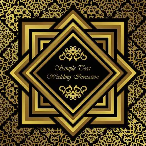 金属花纹背景设计