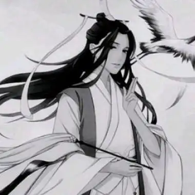 男系古风高冷头像仙风道骨二次元孤独男头像