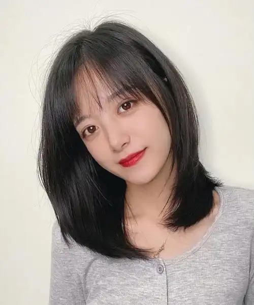 岽壹造型0808082021最火发型最新锁骨发0606绝不翻车的发型