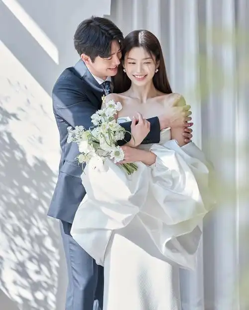 韩系小众风格系列婚纱照