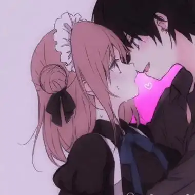 动漫情头污系一对 高清超甜的污情头动漫情侣图片_情侣头像_美头网
