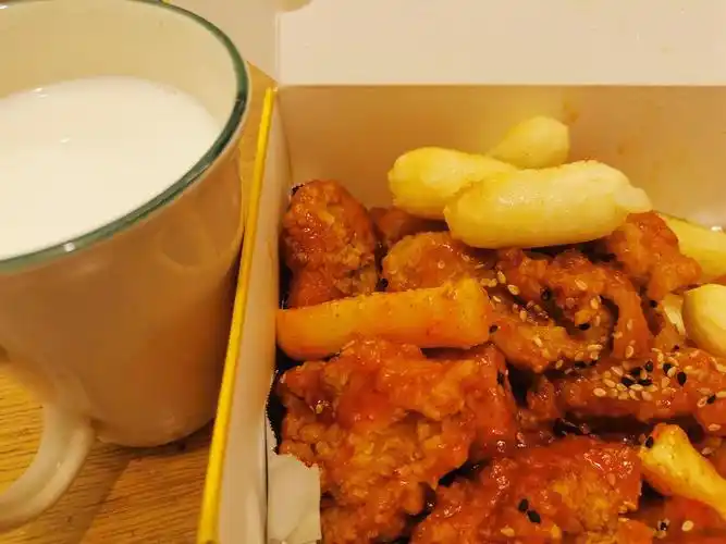 世界上是没有好吃的韩式炸鸡外卖的