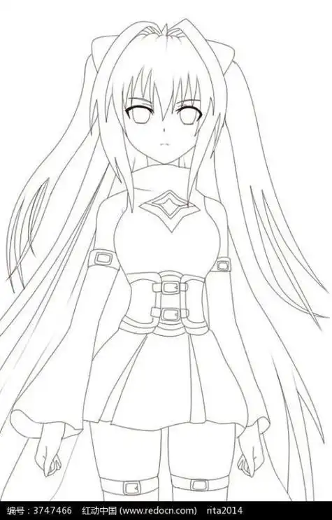 画法步骤可爱简笔画线稿q版漫画个人手绘q版人物长期更新中求动漫人物