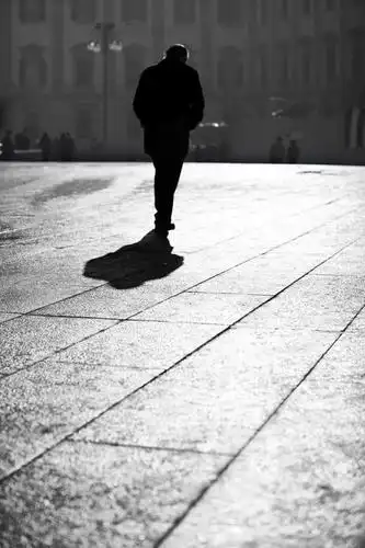 欧洲人,仅一个男性,仅一个人,仅一个中年男性,阴影,服装,光线,影子