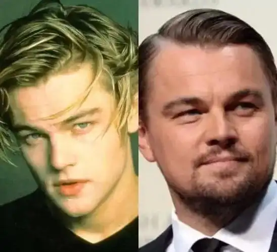 到了小李子这里,我也很绝望,发福和脱发他都没有逃过.