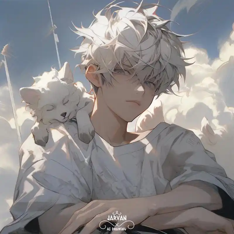 ai创作 #优质头像 #动漫男头 #奶狗 #优质男头 - 抖音